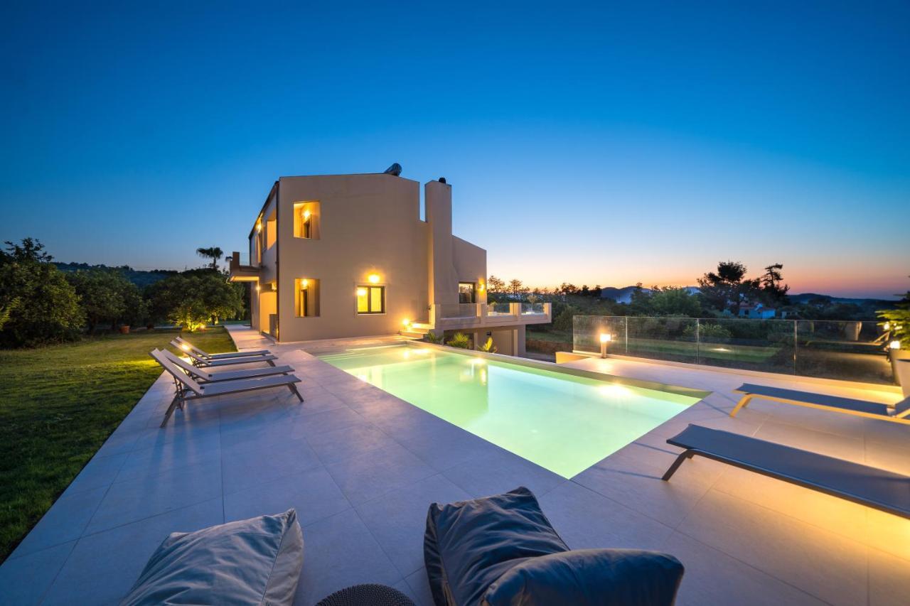 Villa Florentina ✩ Private Pool ✩ Bbq ✩ 7 Guests Alikianos Buitenkant foto